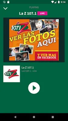 107.1 La Z android App screenshot 3